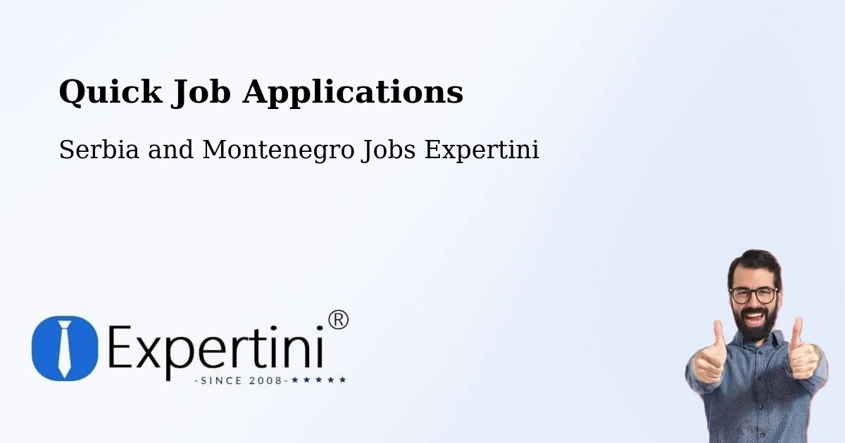 Quick Apply Feature – Barrière - Serbia and Montenegro Jobs Expertini