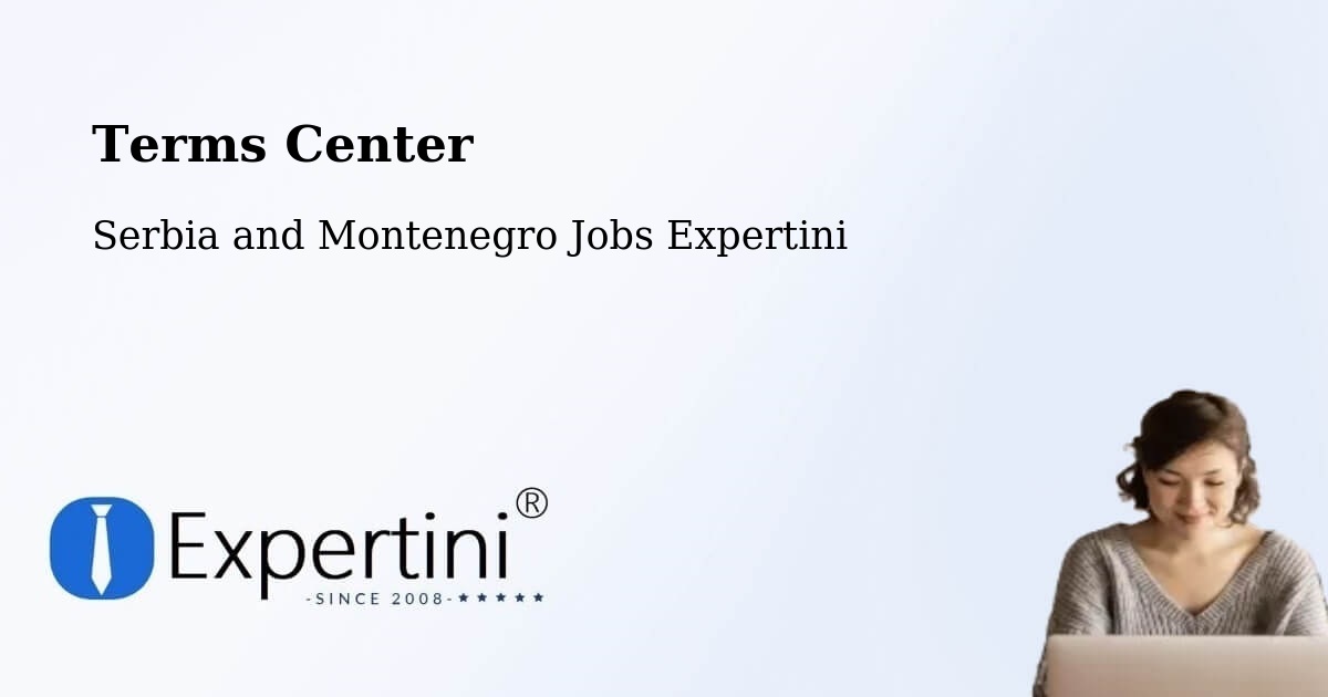 Terms of Service – Barrière - Serbia and Montenegro Jobs Expertini